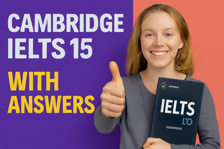 Cambridge IELTS 15 Academic PDF for superior IELTS Academic exam preparation. Find official download advice