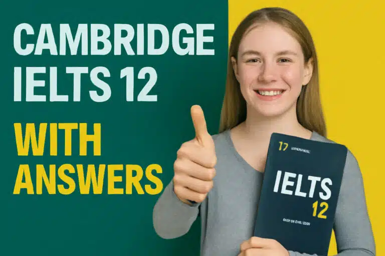 Download Cambridge IELTS 12 Academic PDF legitimately. Explore authentic tests, practice tips