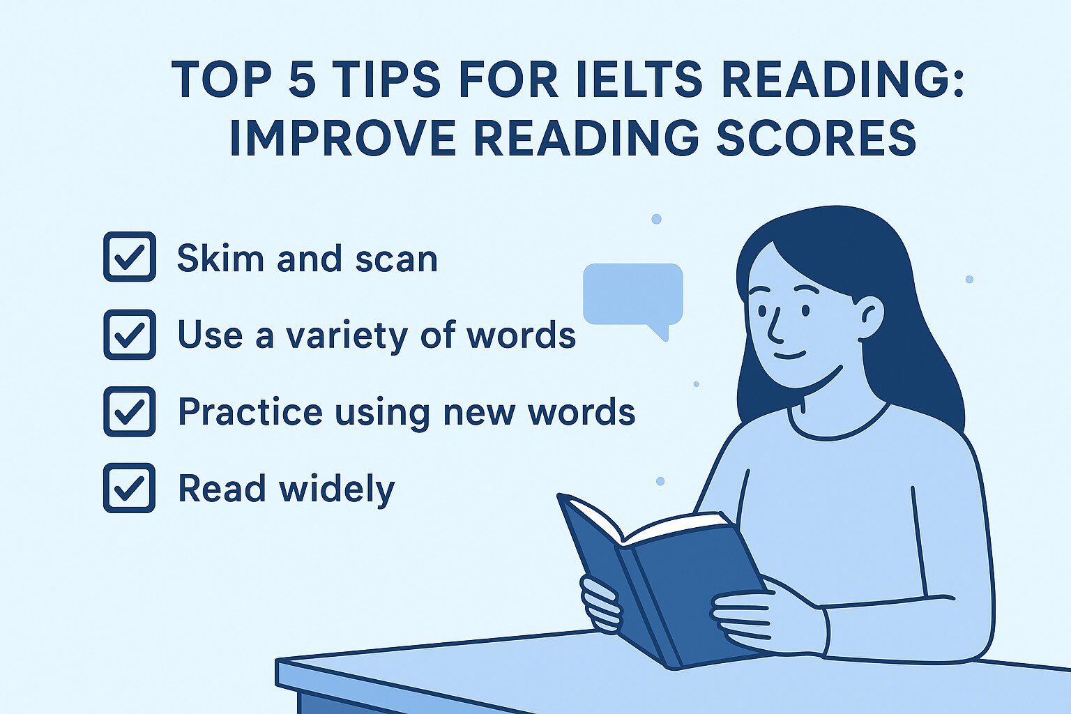 Top 5 Tips for IELTS Reading: Improve your IELTS Reading Scores