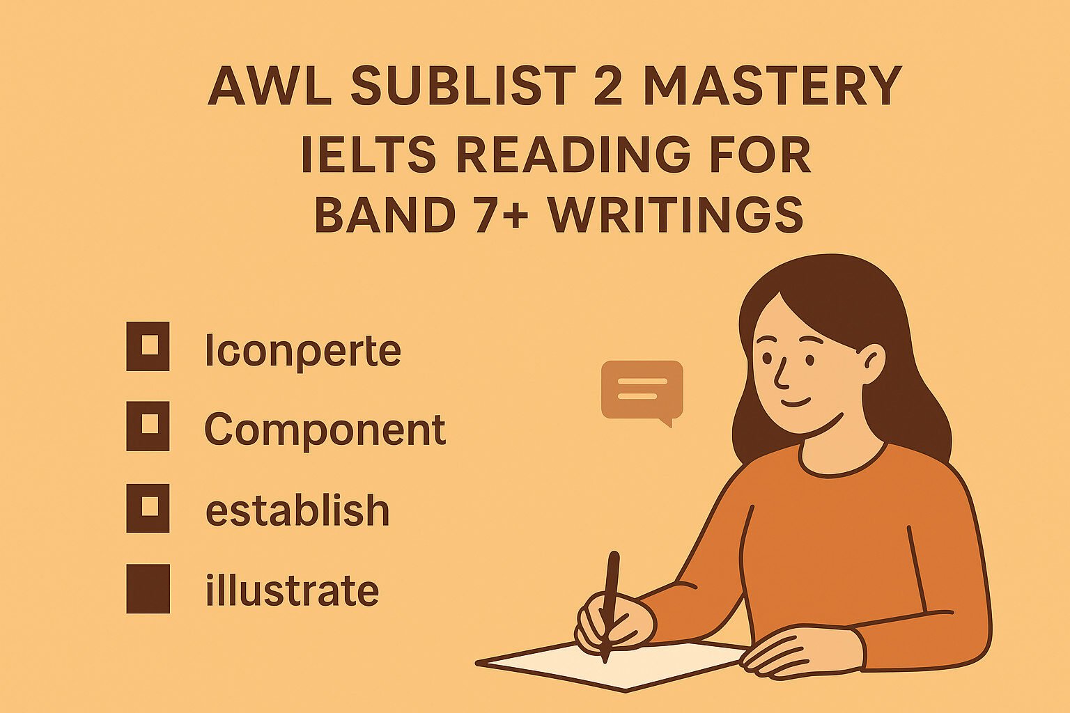 AWL Sublist 2 Mastery: IELTS Vocabulary for Band 7+ Writing & Reading