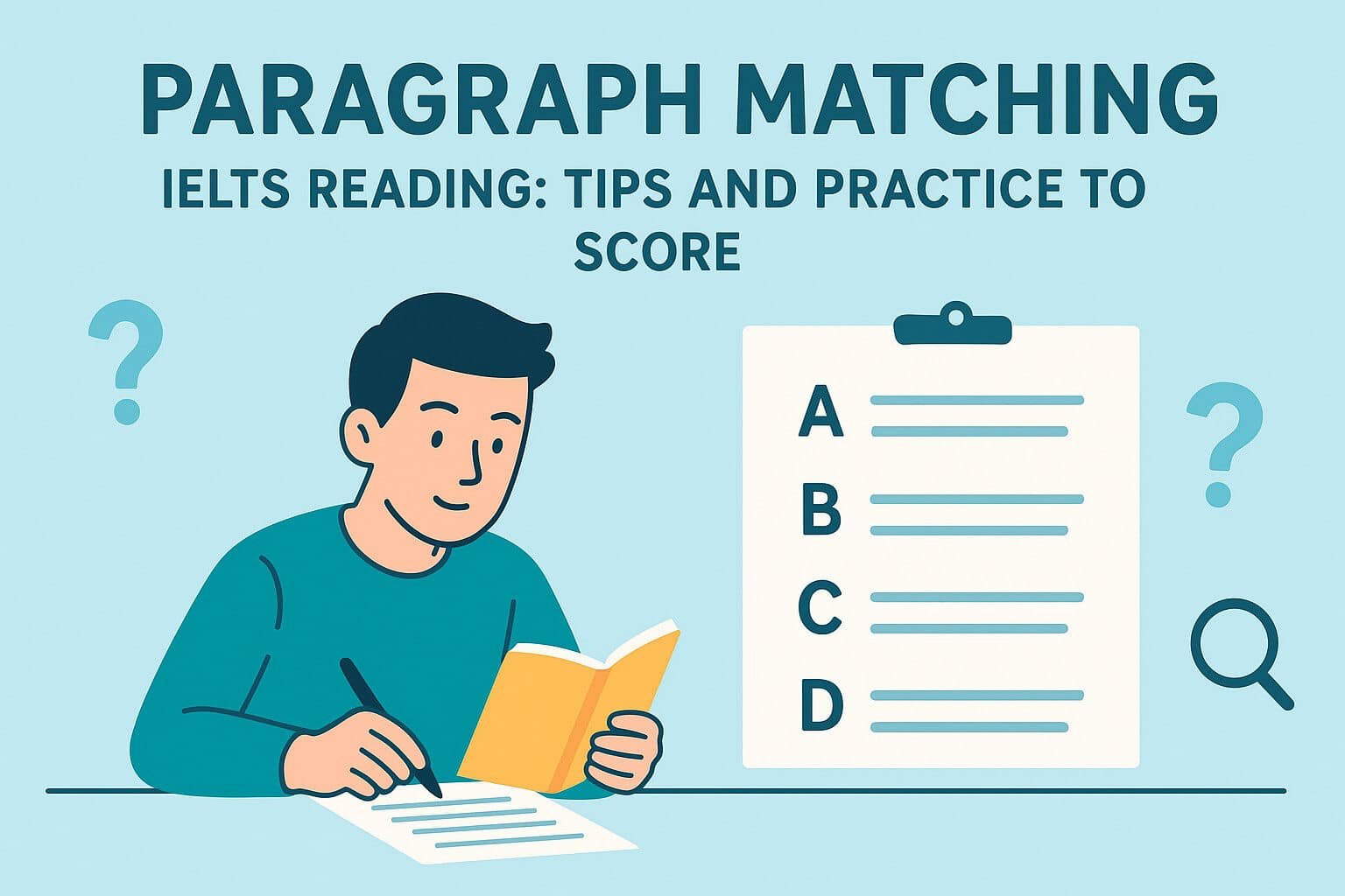 Paragraph Matching IELTS Reading: Tips and Practice to Score