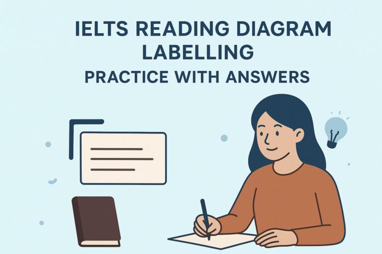 IELTS Reading Diagram Labelling Practice Tips